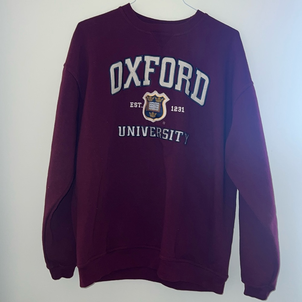 Oxford University Crewneck